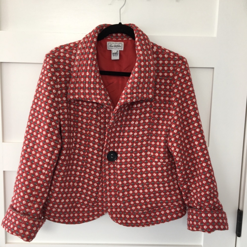 Beautiful boutique wool blend blazer